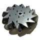 Mecanum Omni Directional Wheel Left-203mm Steel